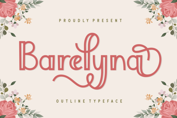 Barelyna: A Display Font for Editorial Elegance