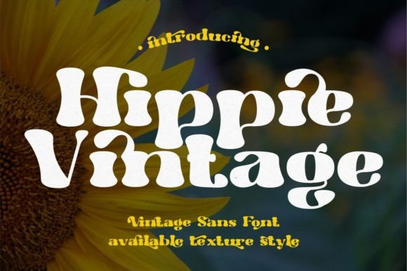 Boost Your Brand with Hippie Vintage Font