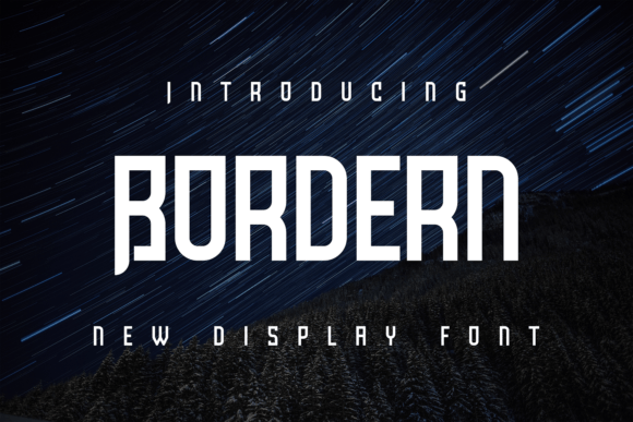 Borden: A Font for Bold Editorial Statements