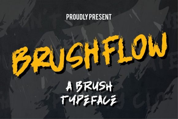 Brushflow: A Bold Display Font for Web Design