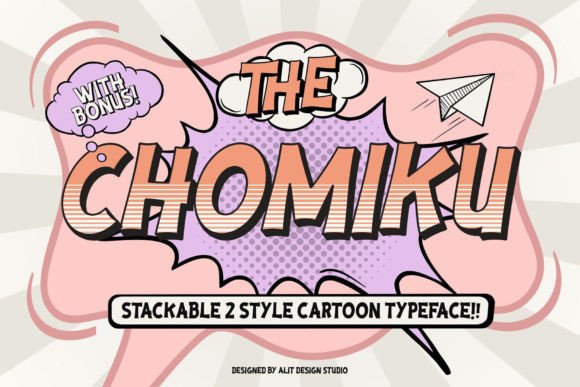 Chomiku: A Playful Display Font That Pops on Every Screen