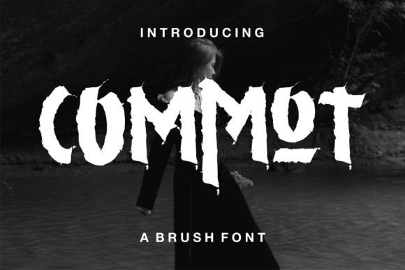 Commot: A Modern Display Font for Web Design