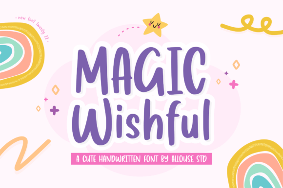 Magic Wishful: A Whimsical Display Font for Editorial Design