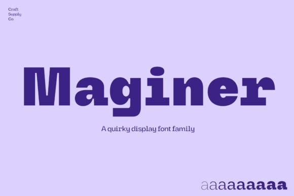 Maginer: The Font That Elevates Your Brand