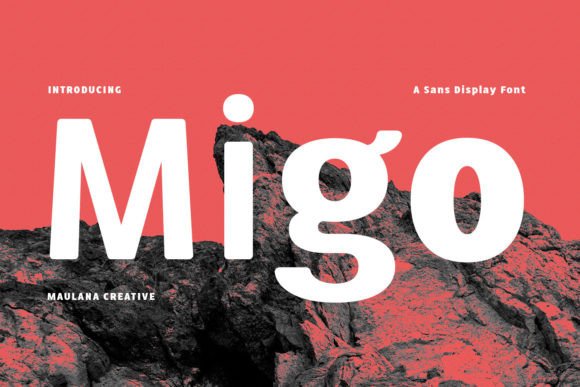 Migo: A Versatile Display Font for Modern Web Design