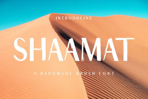 Shaamat: The Font That Elevates Your Brand