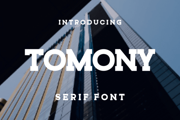 Tomony: The Modern Font That Elevates Your Brand