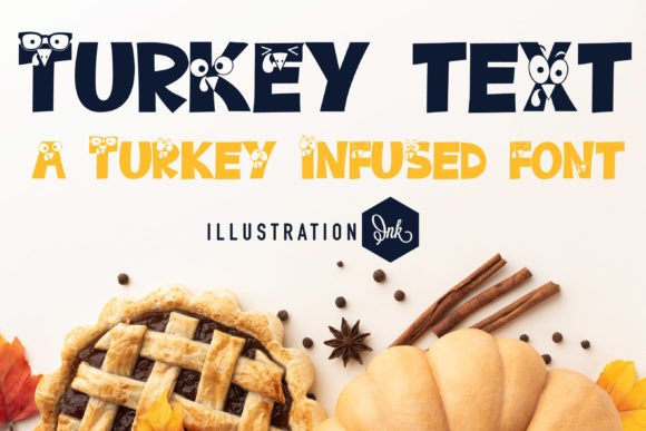 Turkey Text: A Playful Display Font for Autumn Campaigns