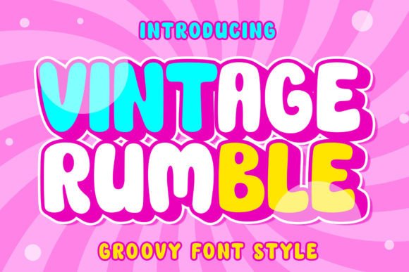 Vintage Rumble Font Review