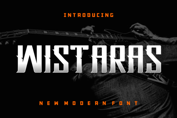 Wistaras: A Bold Display Font for Campaigns That Stand Out